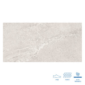 Porcelanato Cuarcita Plateado Mate - 30X61 cm - 1.66 m2 - Imagen 1