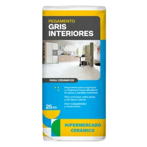 HMC - Pegamento en Polvo Gris - Interiores - Bolsa 25kg - Imagen 1