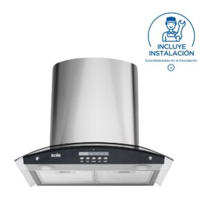 Campana Sole Venus Pluss Extract 60Cm Acero Inox 3 Velocidades 1 Motor