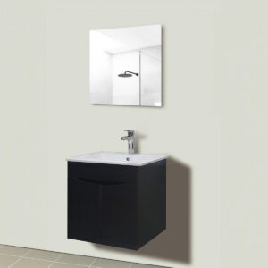 Mueble De Baño Golden Bath Fantasy Wengue 51X52X46 Cm C/ Rebose Inc. Lavat Emp + Espejo - Imagen 1