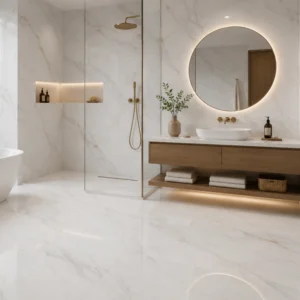 Porcelanato Aurora Gold Pulido - 60X120 cm - 1.44 m2 - Imagen 1