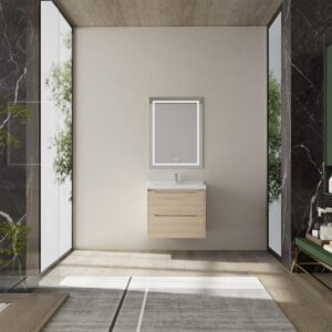 Mueble De Baño Golden Bath Kura Roble 60X50X48 Cm - Incluye Lavatorio - Imagen 1