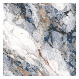 Porcelanato Romantic Venatino Azul Intenso Gloss Rect. Dest. Lto. 60X60 Caja 1.44 M2 Bib (Nac) - Imagen 1