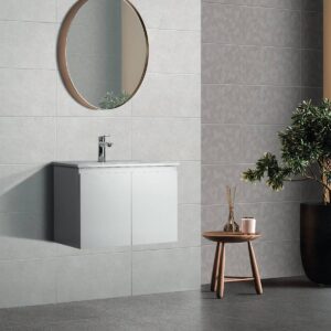 Vanitorio Trebol Tempra Blanco 50X60X46 Cm Inc. Lavatorio C/ Rebose (610005818-610005821) - Imagen 1