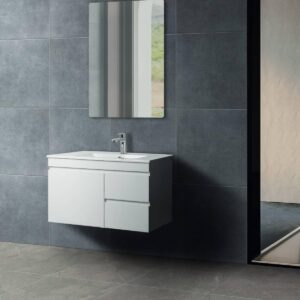 Vanitorio Trebol Veneto Blanco 50X80X46 Cm Inc. Lavatorio C/ Rebose - Imagen 1
