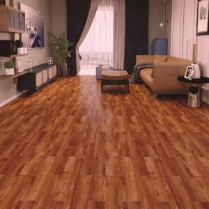 Piso Vinílico LVT Autoadhesivo American Cerezo - 2 mm - 15.24 X 91.44 cm - 5.01 m2 - Imagen 1