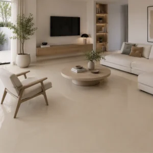 Porcelanato Unicolor Arena Liso Pulido Nanométrico - 60X60 cm - 1.44 m2 - Imagen 1