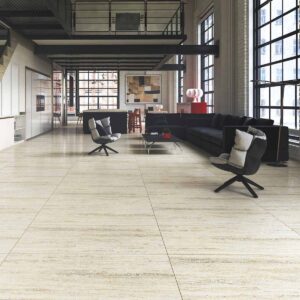 Gres Porcelánico Travia Hueso Mate Carving - 58X118 cm - 1.38 m2 - Imagen 1