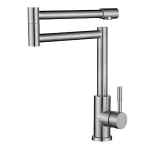 Monocomando Inox para mueble con Pico Retráctil - Imagen 1