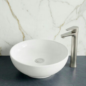Monocomando Inox Pico Alto - Imagen 1
