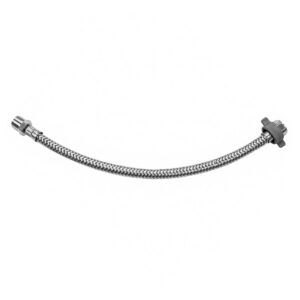 Tubo De Abasto Metusa Alum.Trenz.C/R.Nylon 1/2 X 1/2 X 40Mh. - Imagen 1
