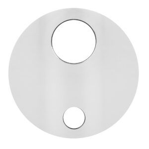 Repuesto Canopla Livenza Para Mezcladora Ducha Tina - Plateado - Imagen 1
