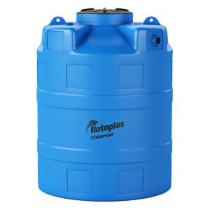 Cisterna Rotoplas Clasica De 1200 Lt (Valv Y Flotador) Diámetro 1.10 Mts Alt 1.45 Mts