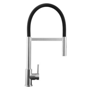 Monocomando Inox Para Cocina - Negro - Imagen 1