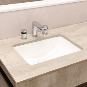Mezcladora Ferretti Eos Para Lavatorio De 8' Al Mueble Plus - Imagen 1