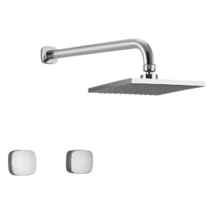 Mezcladora Glamour Para Ducha - Plateado - Imagen 1
