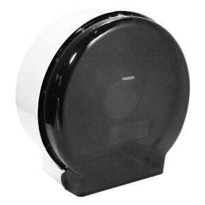 Dispensador Plastico Papel Higienico Jumbo - Negro - Imagen 1