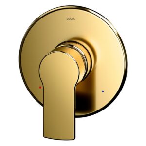 Monocomando Argon Para Ducha Pulido - Dorado - Imagen 1