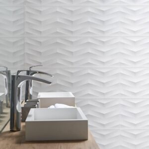 Mayolica Metropol Spatula Concept Blanco Mate Rect. 29.8X89.8 Caja 1.08 M2 - Imagen 1