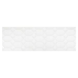 Mayólica Polar Hexa Blanco Brillante - 30X90 cm - 1.08 m2 - Imagen 1
