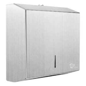 Dispensador Cobra D/Papel Toalla D/Acero Inox. Acab. Satinado De 355X455X150Mm Incl. Kit D/Instal - Imagen 1