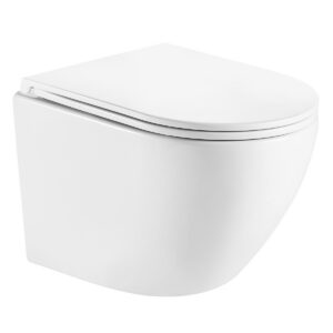 Inodoro Serenity Suspendido Descarga Dual - Blanco - Imagen 1
