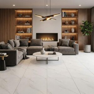 Gres Porcelánico Muscovita Grey Brillante - 60 x 60 cm - 1.44 m2 - Imagen 1