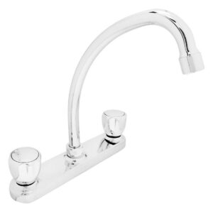 Mezcladora Italgrif Vallarta Cromo Al Mueble P/Lavadero - Imagen 1