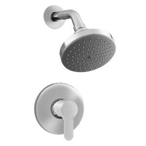 Monocomando Maui Para Ducha - Plateado - Imagen 1
