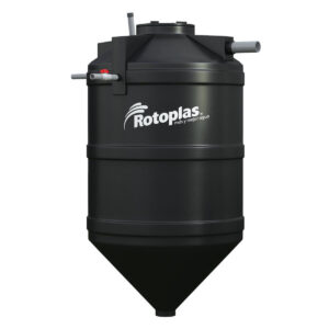Biodigestor Rotoplas Autolimp 3000 Lt Inc (Válvula Esférica De 2 '+ Niple Corto 2 '+ Aros Pet)